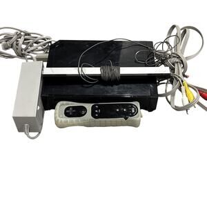 Wii Console with Remote & Power/AV Cables – Clean & Ready to Play